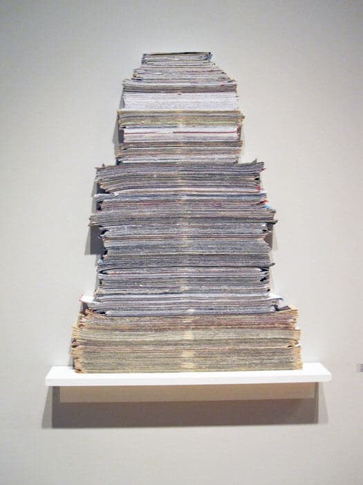 Free Paper 11-05 | Paper and glue, 31.25 x 23 x 2 inches, 29 lbs